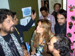 Alan Parsons, Lisa Parsons y Sergio Lugo. Auditorio Nacional, México 28/03/2011.